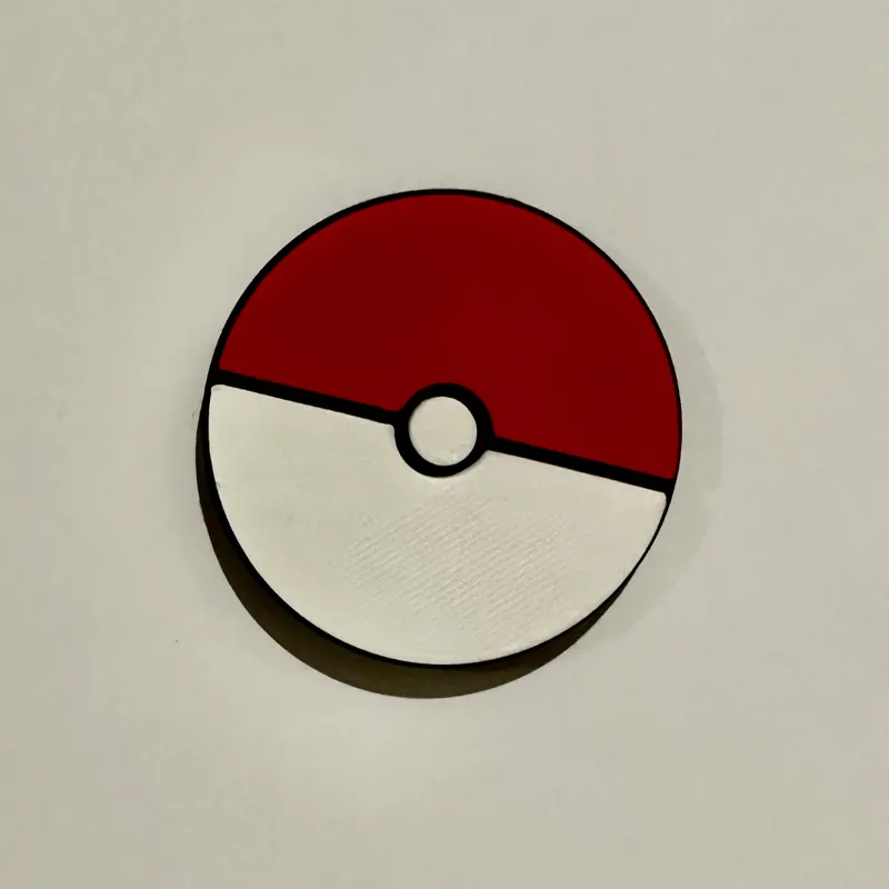 Poke Ball Fridge Magnet