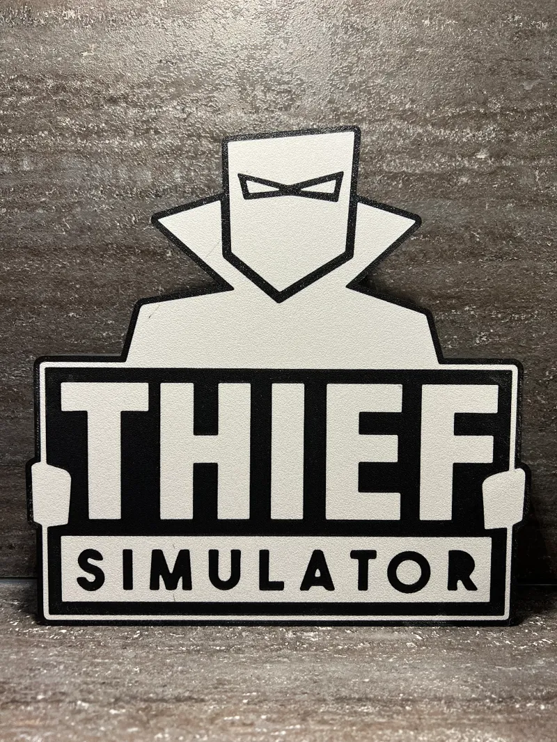 Thief Simulator Lamp Game Logo