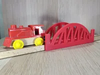 Pont de voie ferrée compatible Brio — photo 1