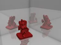 Figurine de nain guerrier — photo 1