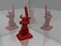 Figurine Barbare - miniature de jeu de plateau — photo 1