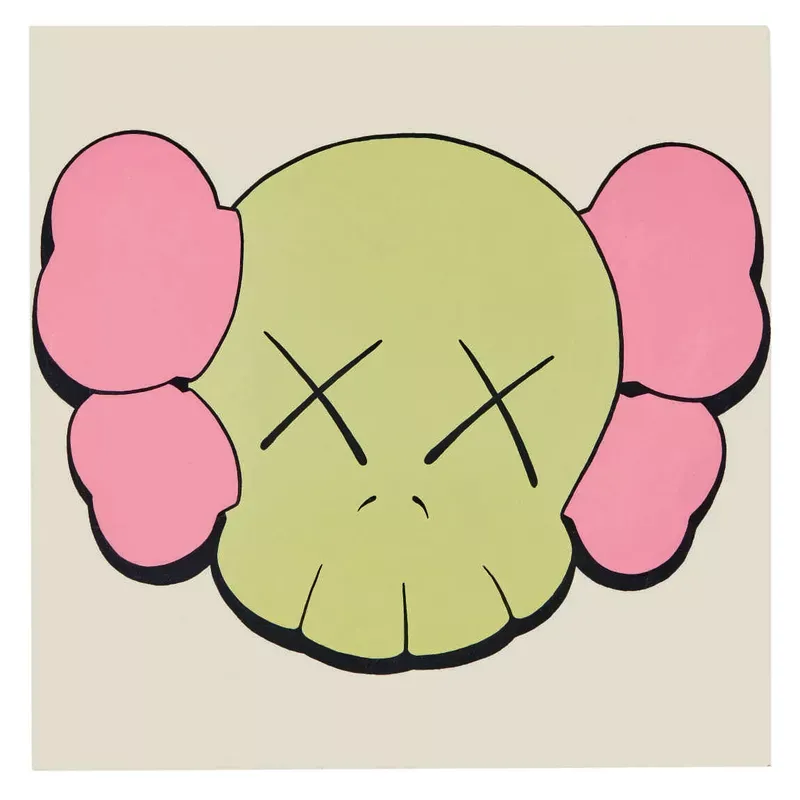 Kaws light box