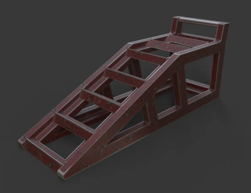 Car service ramps