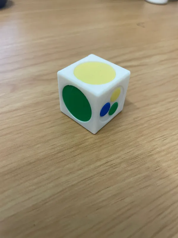 Dé de rechange géant pour jeu de société enfant