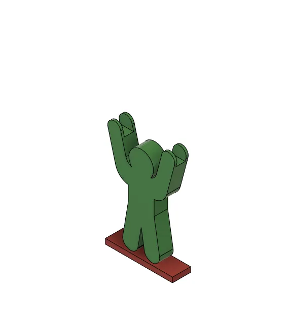 Stickman business card holder