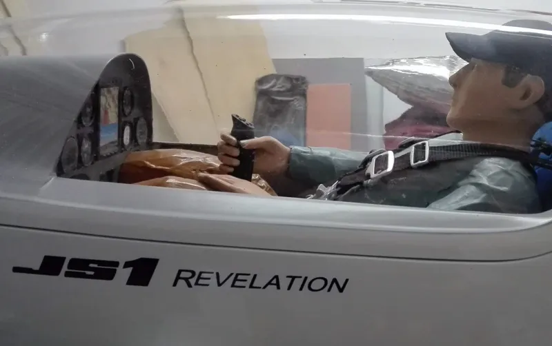 Jonker JS1 cockpit panel