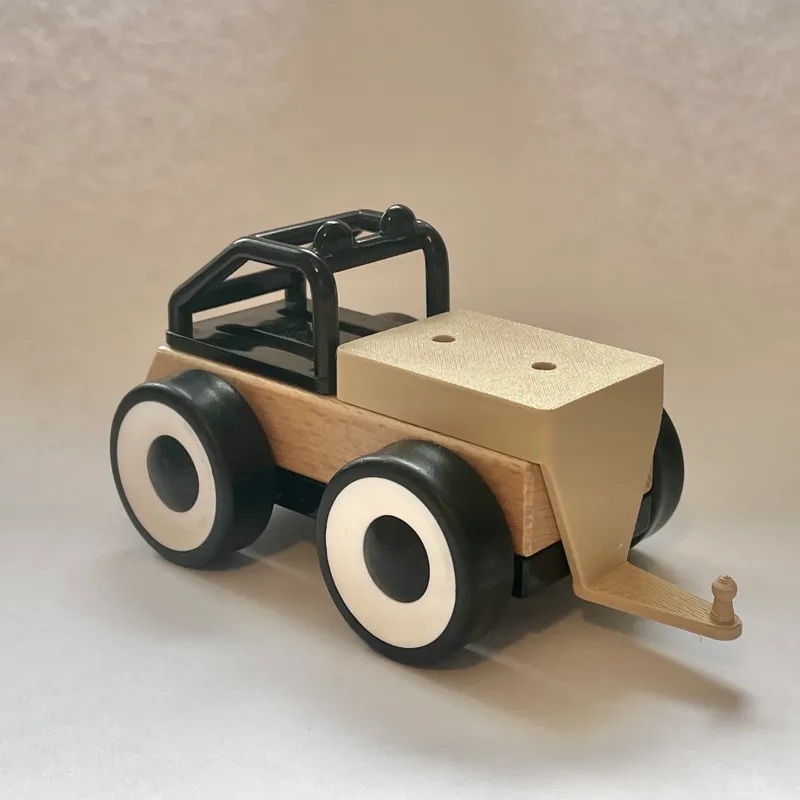 Tow hitch for Ikea Lillabo toy car