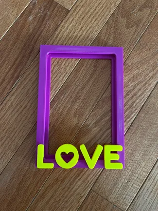Love Photo Frame One Piece