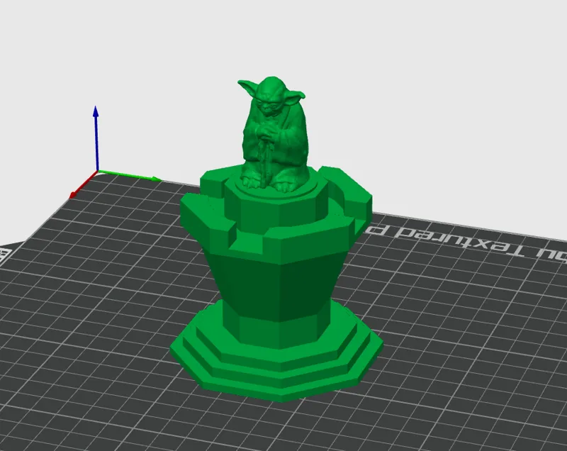 Yoda Fountain