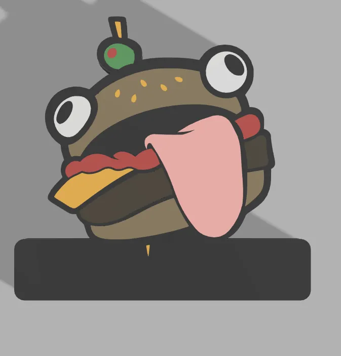 Burguer Fortnite lightbox