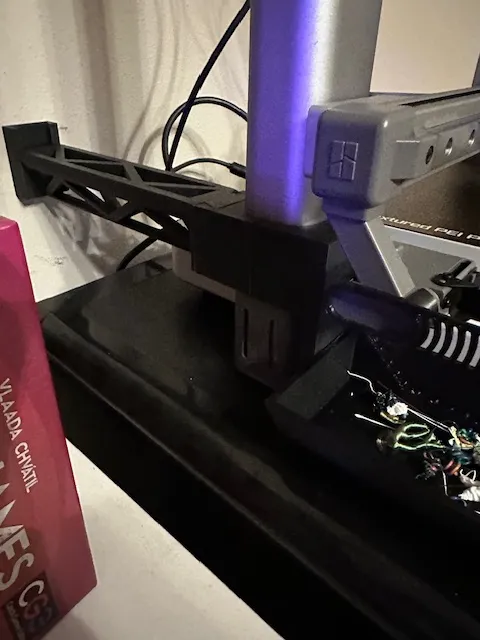 A1 ams z axis support w/ poop bucket