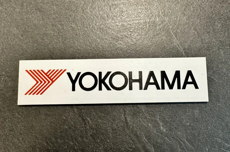 Yokohama  advertising sign  for Carrera slot car