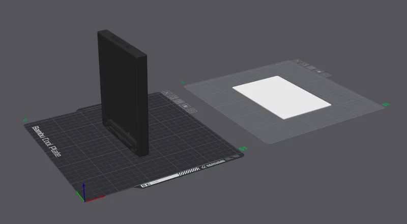 Bambu Lab Lithophane - Frame and light guide plate