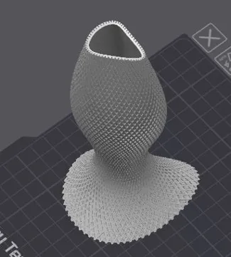 Vase 3D Meitec