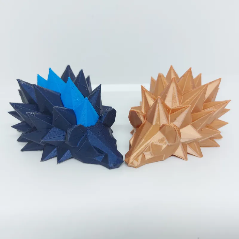 Cute Hedgehog - Low Poly / Supportless