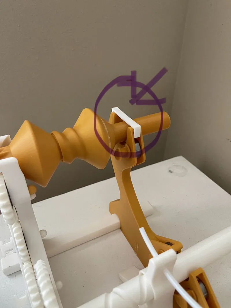 Pastamatic Spool Bracket