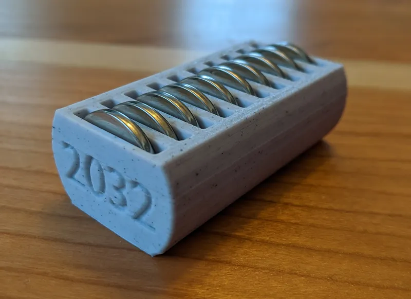 Battery Daddy CR2032 Holder (D-Cell Size)