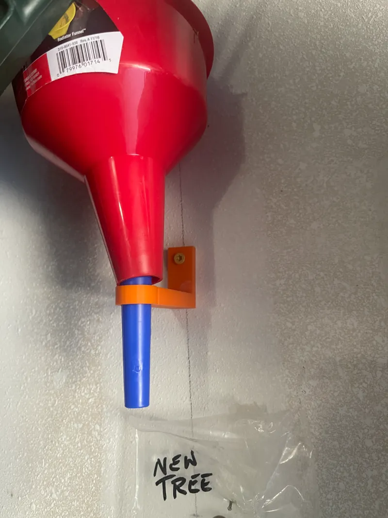 Funnel wall mount