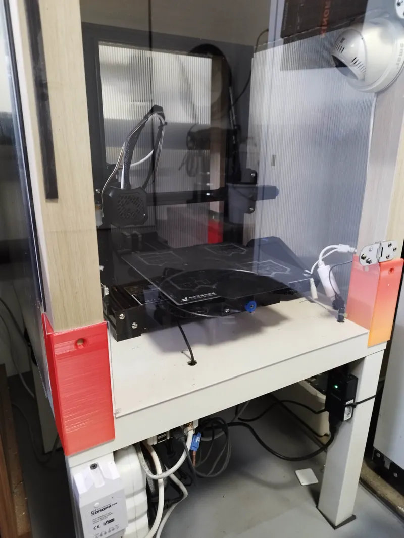 IKEA LACK table extension for 3D printer box