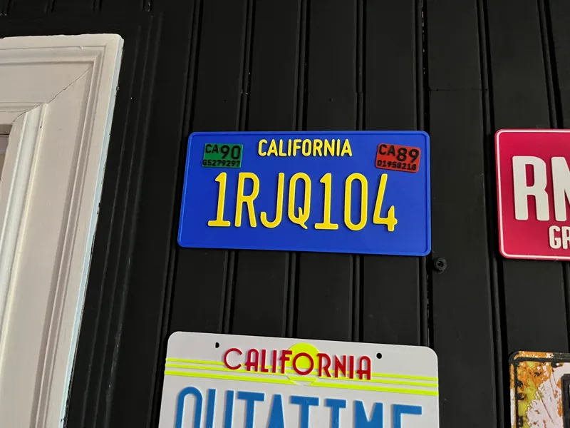 MacGyver numberplate