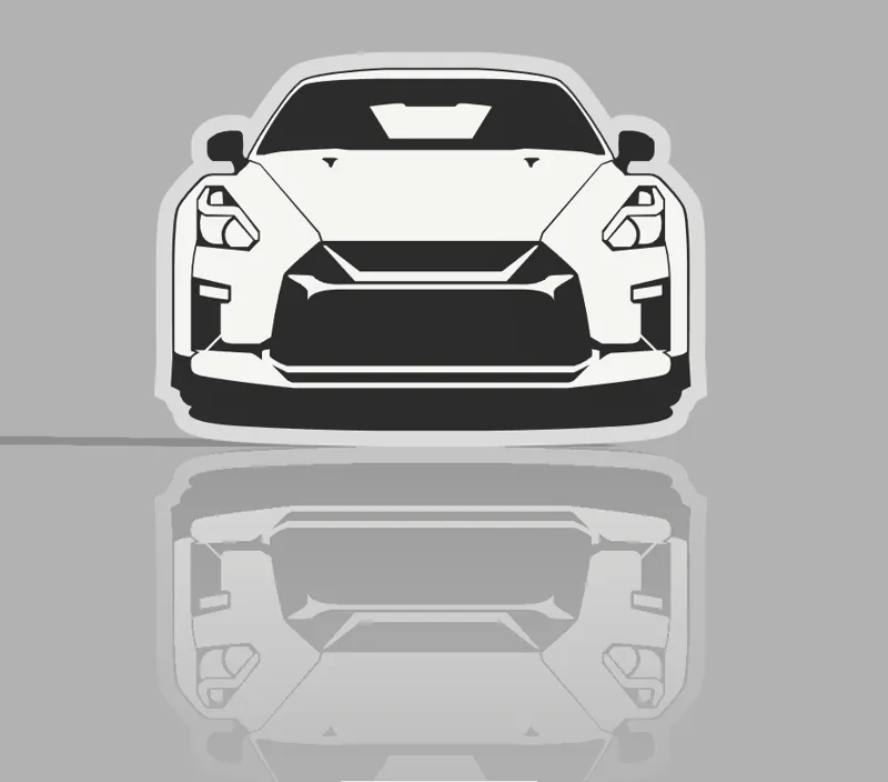 Nissan GTR R35 lightbox