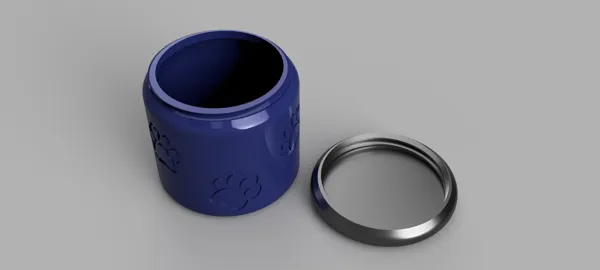 Boîte à friandises en forme de patte