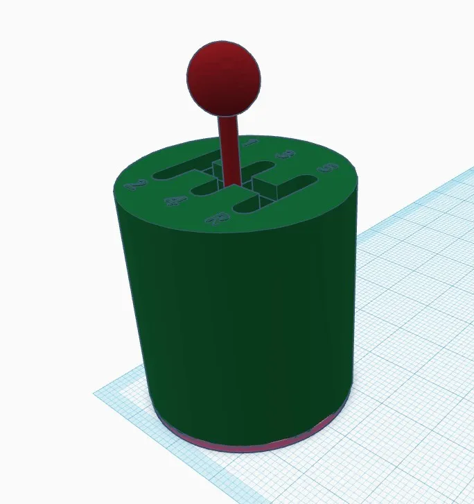 Free Gear Shift Keychain (Inspired by others, but Original Design!) 