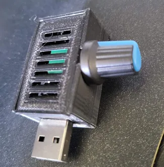USB Stepless Fan Controller Case