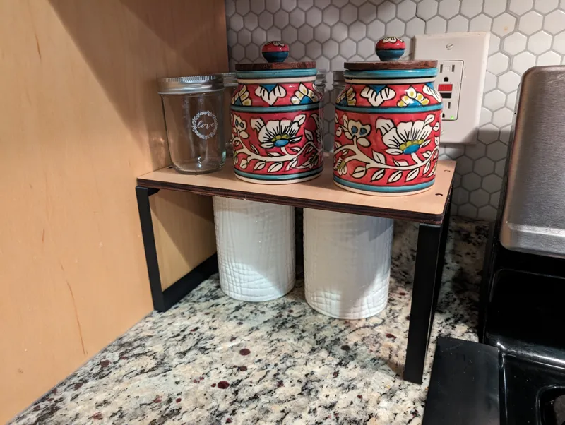 Kitchen Counter Shelf
