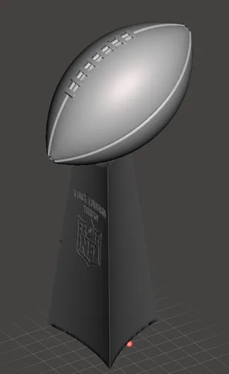 Lombardi Trophy Multipart