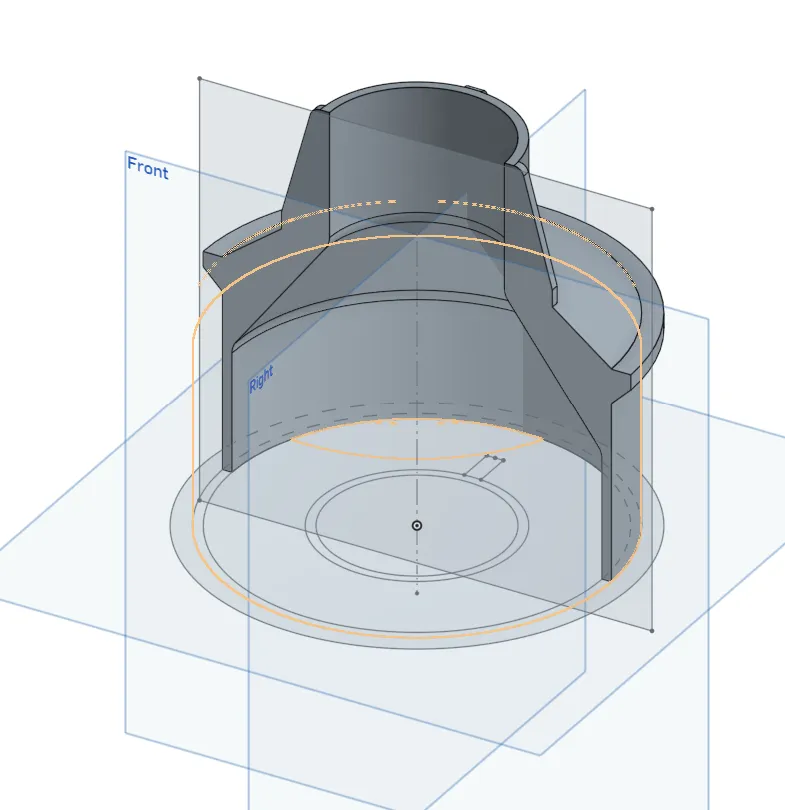 Vacuum Adapter Bosch to 100