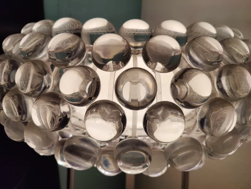 Caboche Standing Lamp Glass Ball Brackets