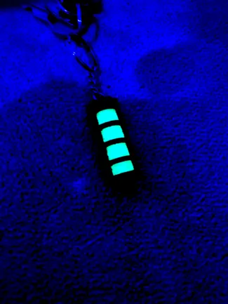 Keychain mini luminous lantern