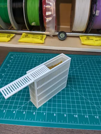 Beaded Dessicant Box 