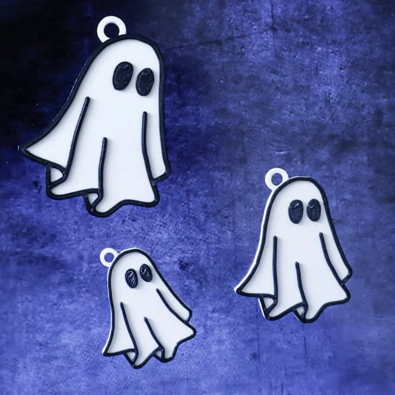 GHOST KEYCHAIN