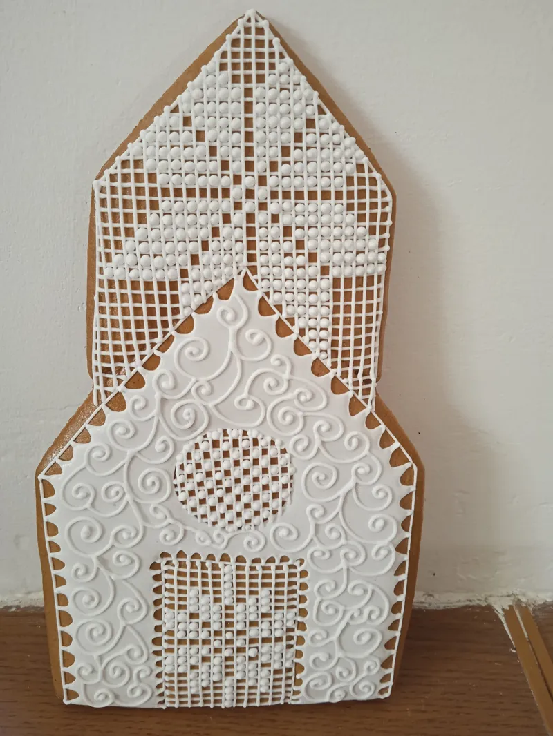 Cookie cutter CHURCH v1 (vykrajovátko na cukroví Kostel v1)