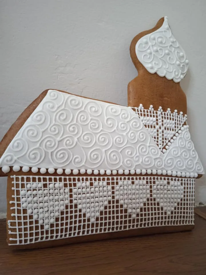 Cookie cutter CHURCH v3 (vykrajovátko na cukroví Kostel v3)