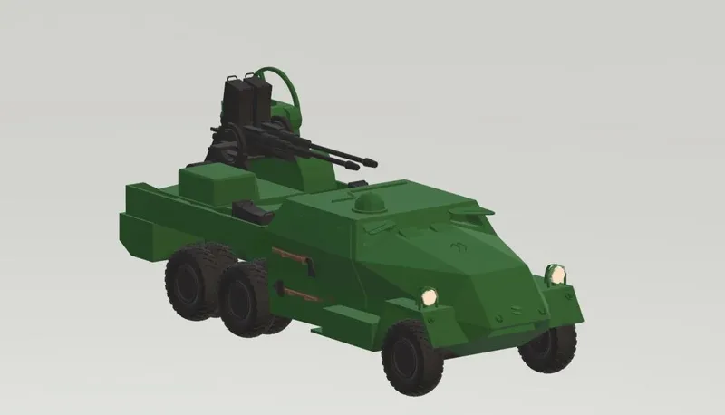 Praga PLDvK 53/59  Self-propelled anti-aircraft weapon