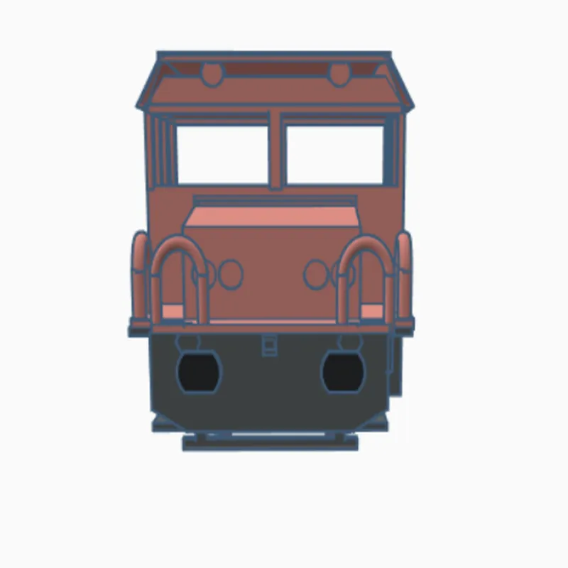 Locomotive class 799 (1:120) TT train
