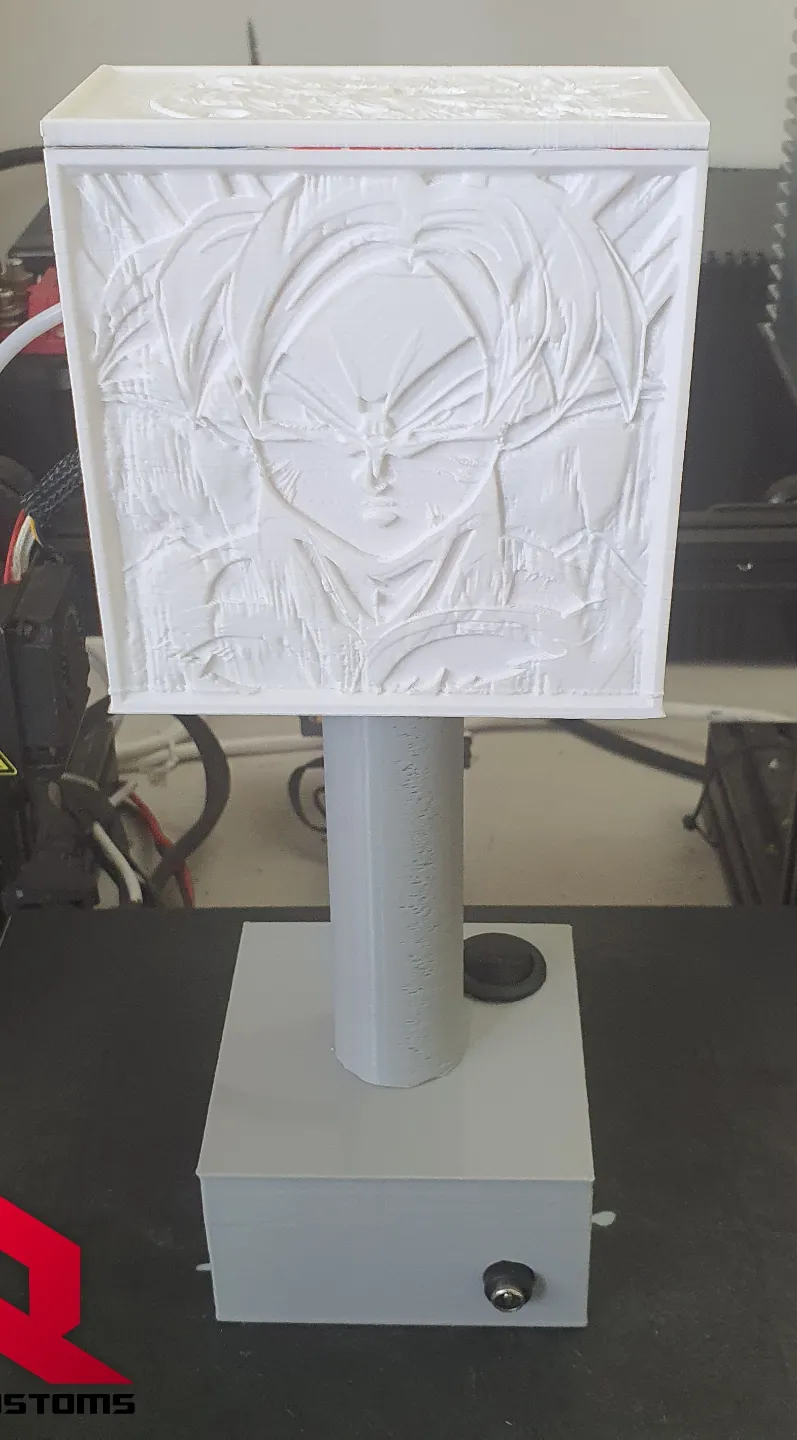 DRAGON BALL - COLOR LAMP - Free 3D Print Model - MakerWorld