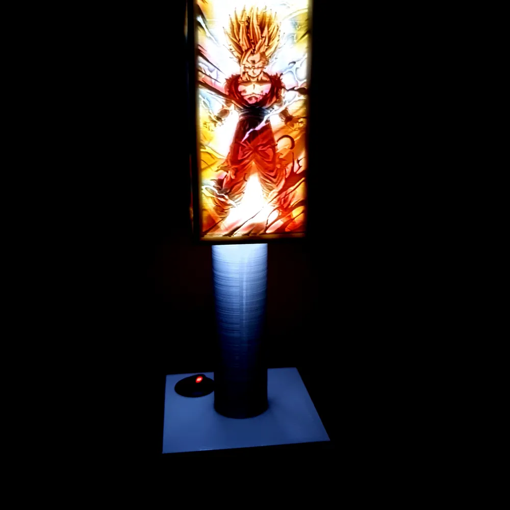 DRAGON BALL - COLOR LAMP - Free 3D Print Model - MakerWorld