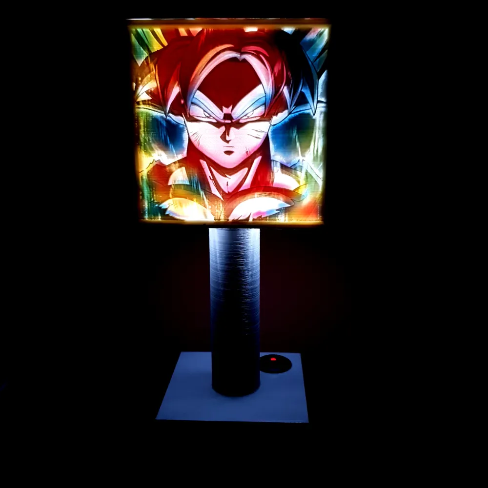 DRAGON BALL - COLOR LAMP - Free 3D Print Model - MakerWorld