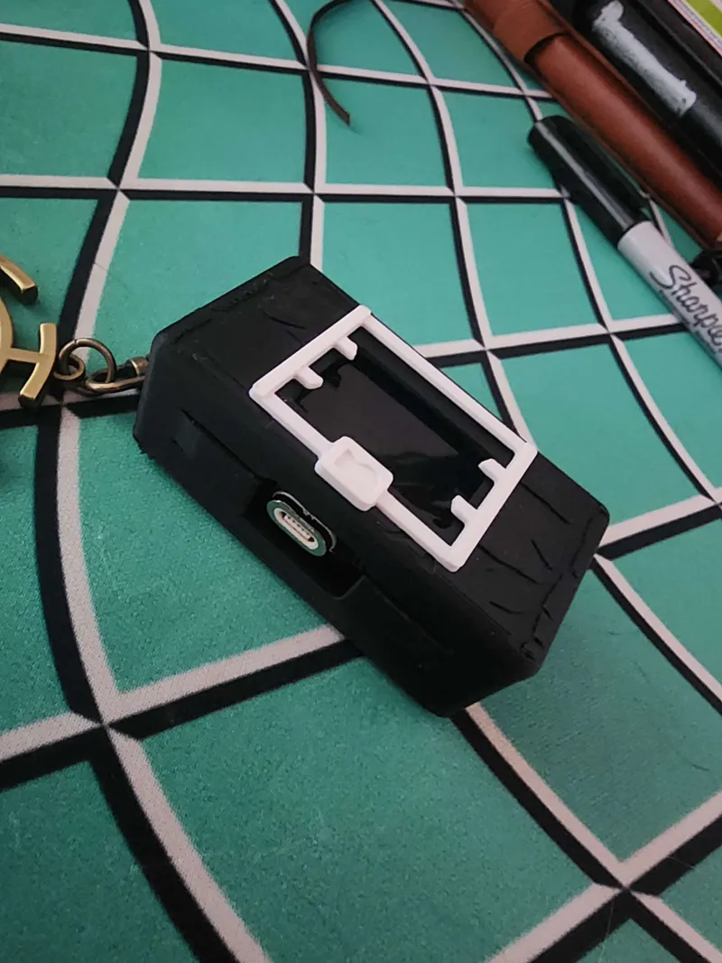 Vital Hero Digimon Keychain Enclosure