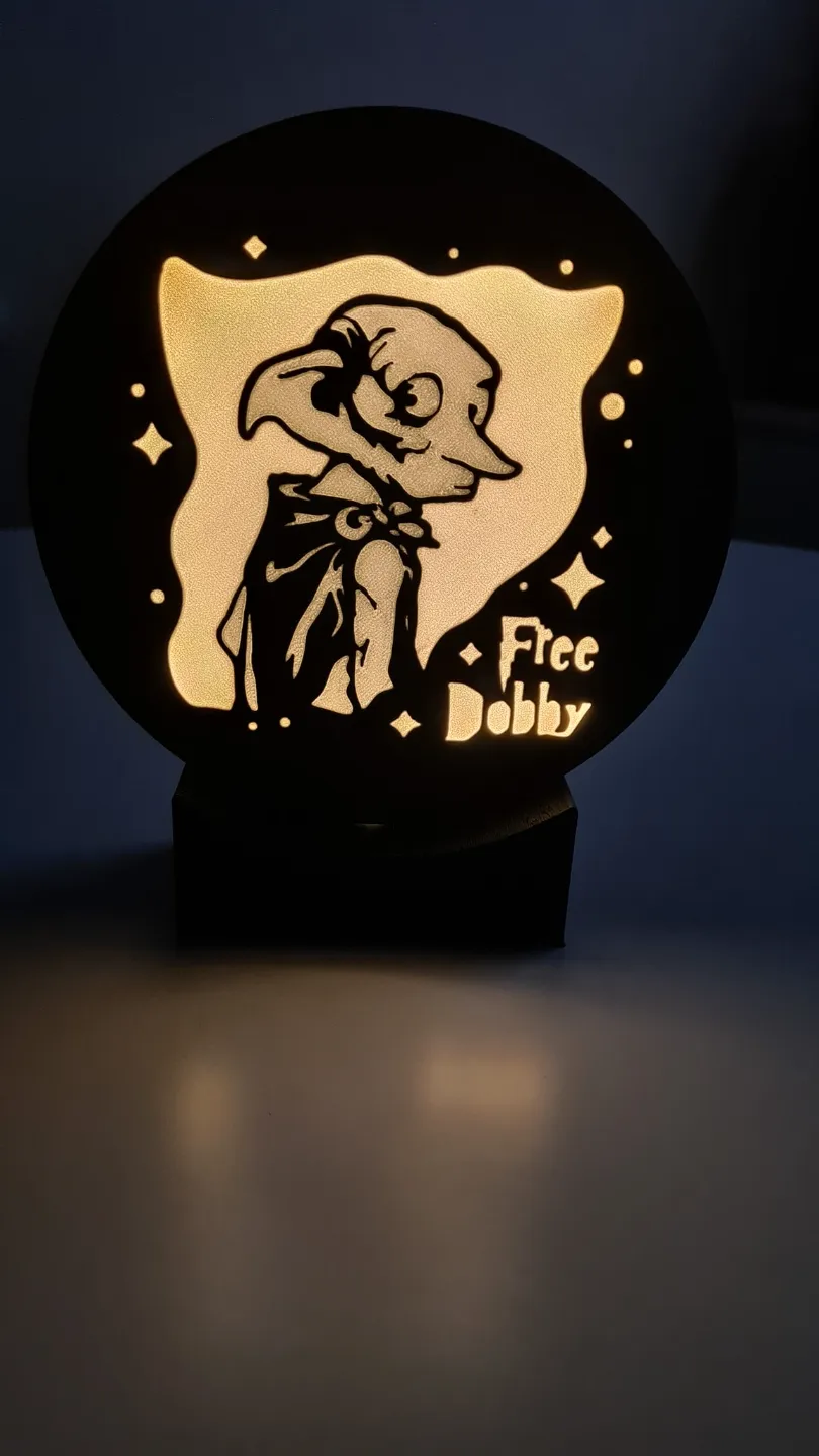 Lightbox Dobby is free by Zoubkyn - MakerWorld