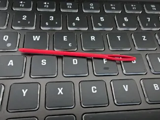 Children's plastic sewing needle