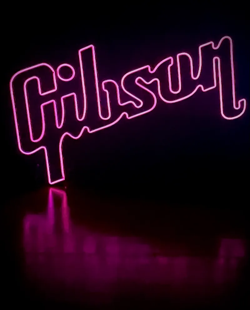 Gibson Logo Inspired Neon Sign