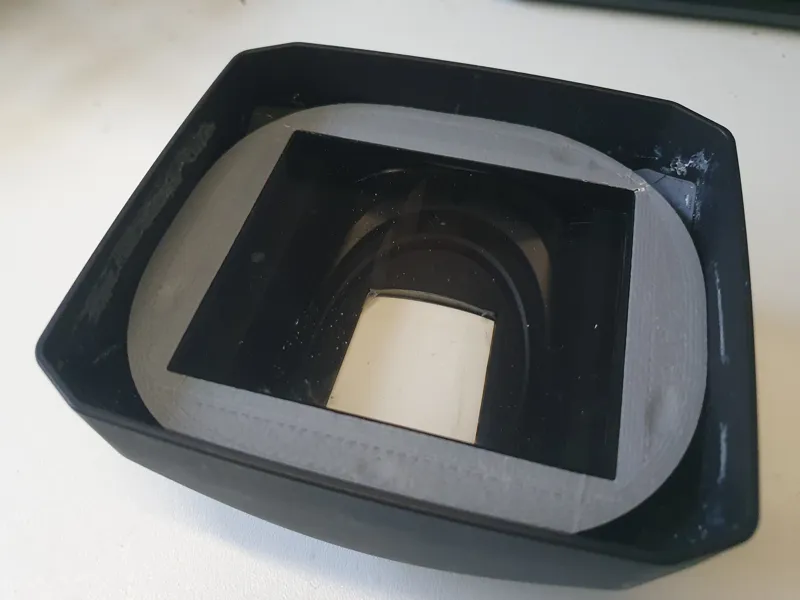 Panasonic LA7200 rehousing - front lens holder