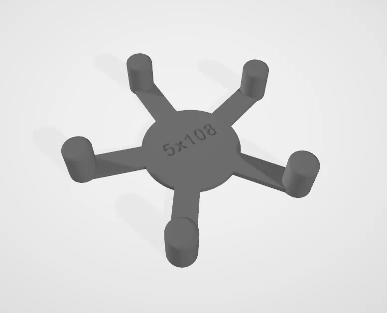 Wheel bolt spacing by StefanKuliXYZ MakerWorld