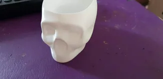 Halloween Skull Container (Vase mode)
