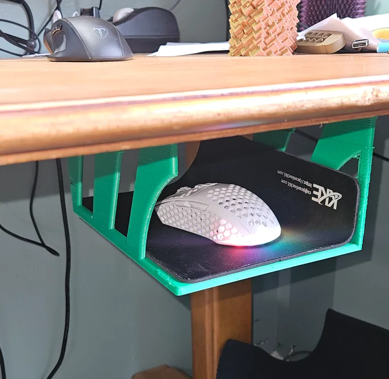 Under Desk Mouse Platform